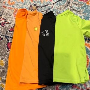Lot of 4 Rashguards